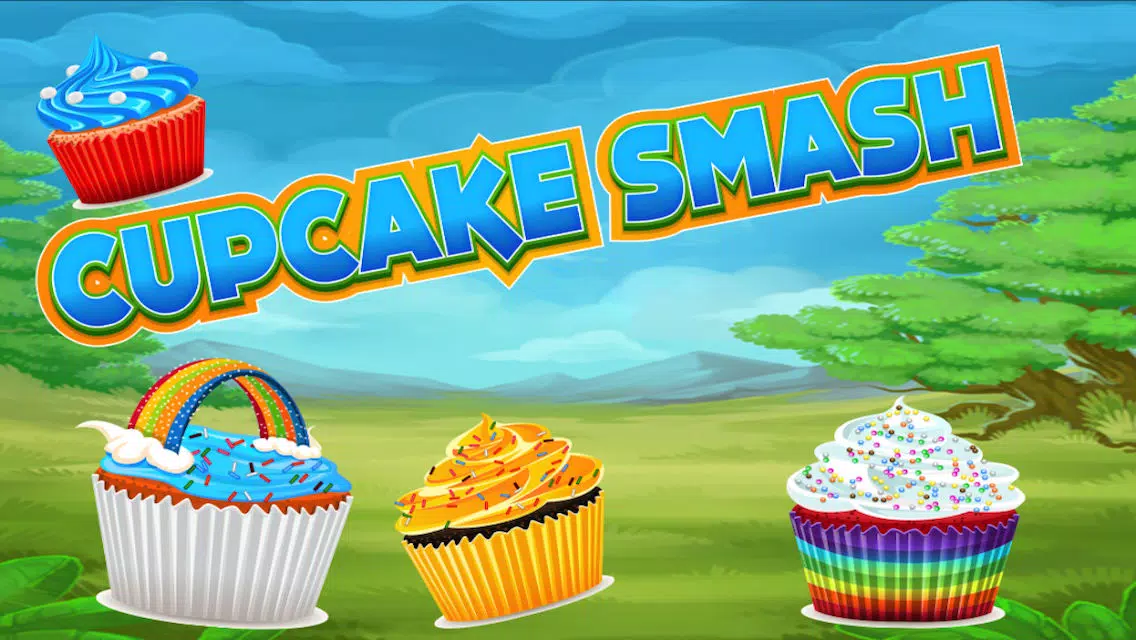 Capturas de tela do A Cupcake Smash - Match 3 Cupcakes Puzzle Game Gems