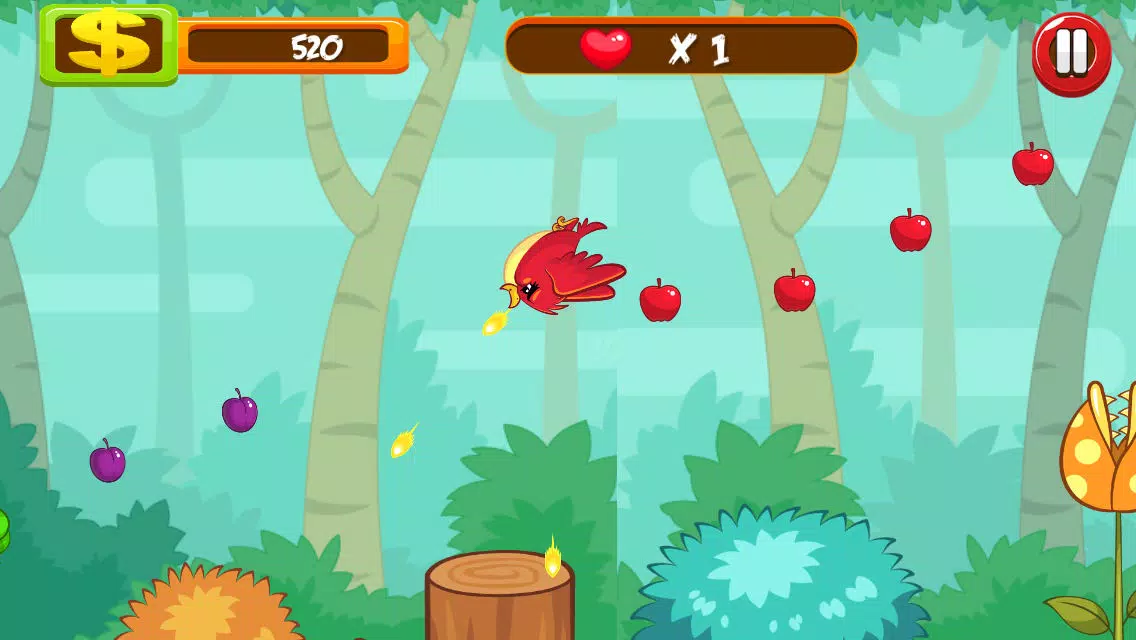 .A Battle of Hungry Birds 360 Degree Shooter Game Screenshots