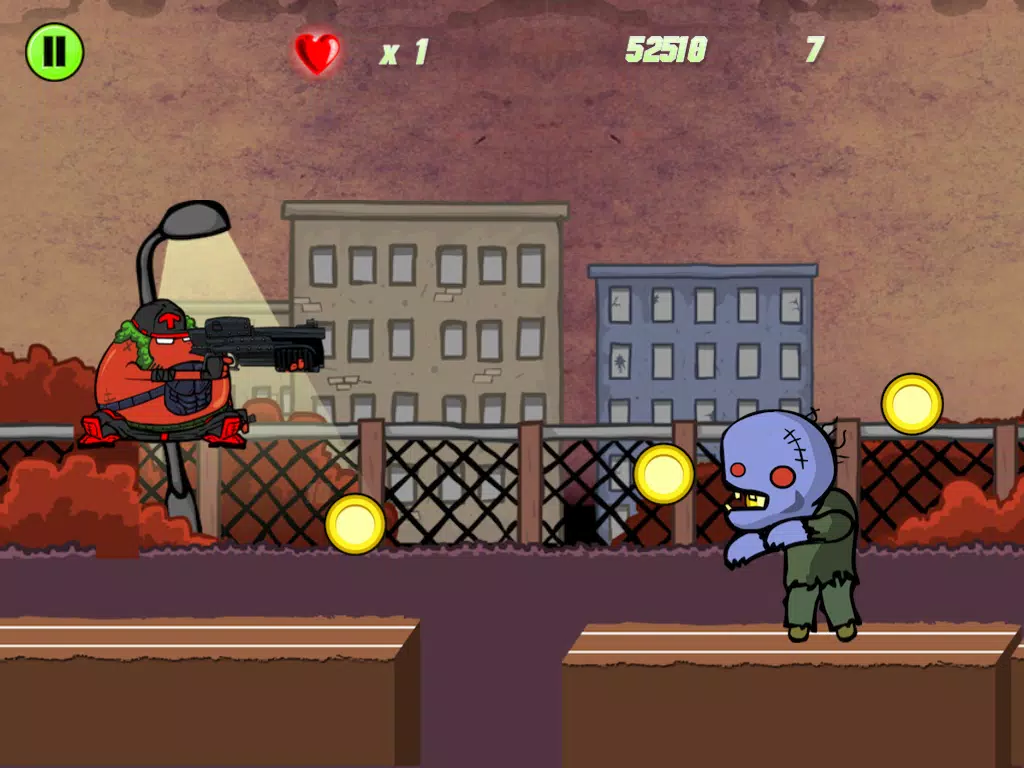 Aces Zombie Run iPad Screenshots