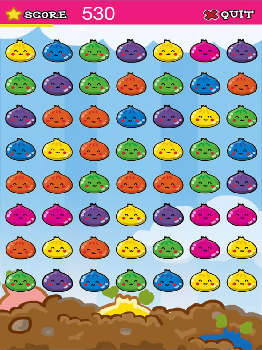 Onion Blitz Heroes Epic : Awesome Match 3 Puzzles Games - Farm Mania Free Editions For Kids and Girls iPad Screenshots