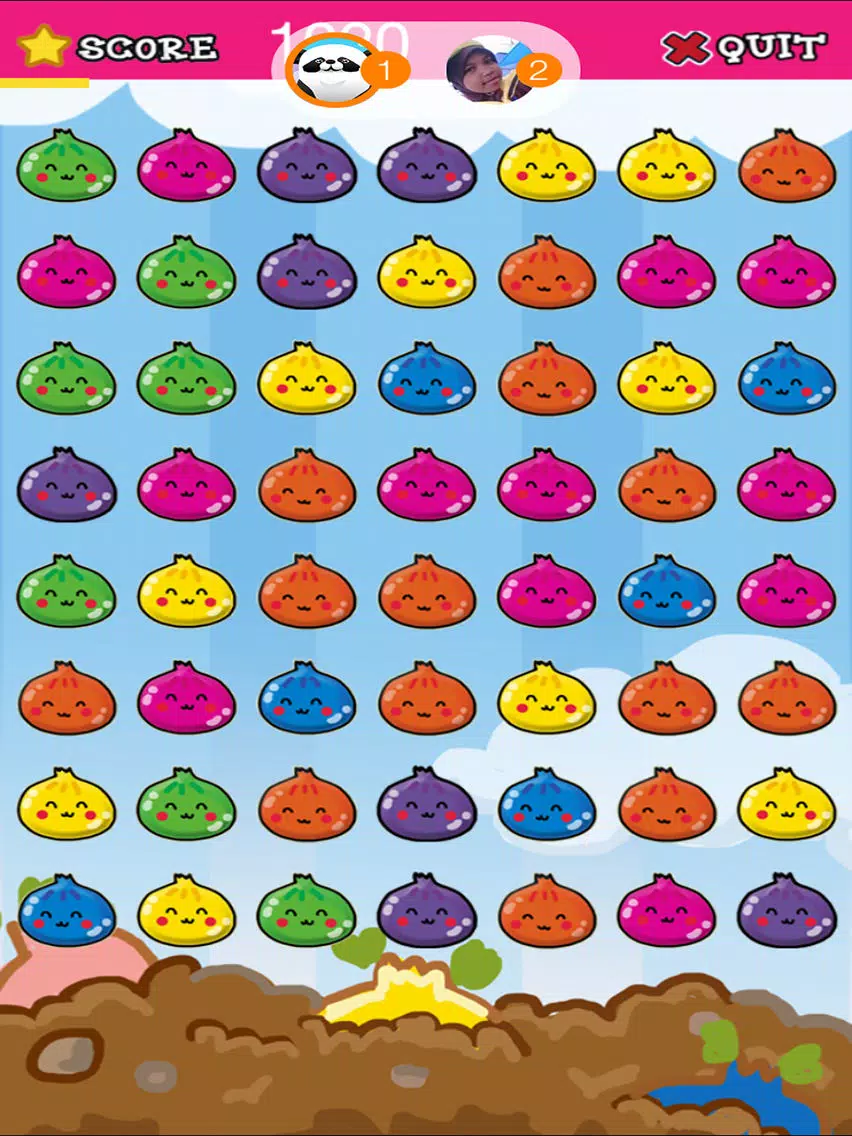 Onion Blitz Heroes Epic : Awesome Match 3 Puzzles Games - Farm Mania Free Editions For Kids and Girls iPad Screenshots