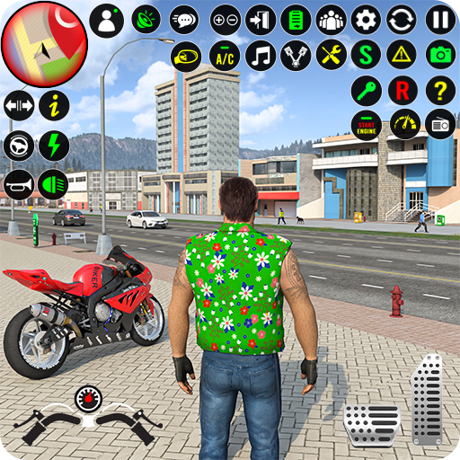 Open World Bike Driving Games