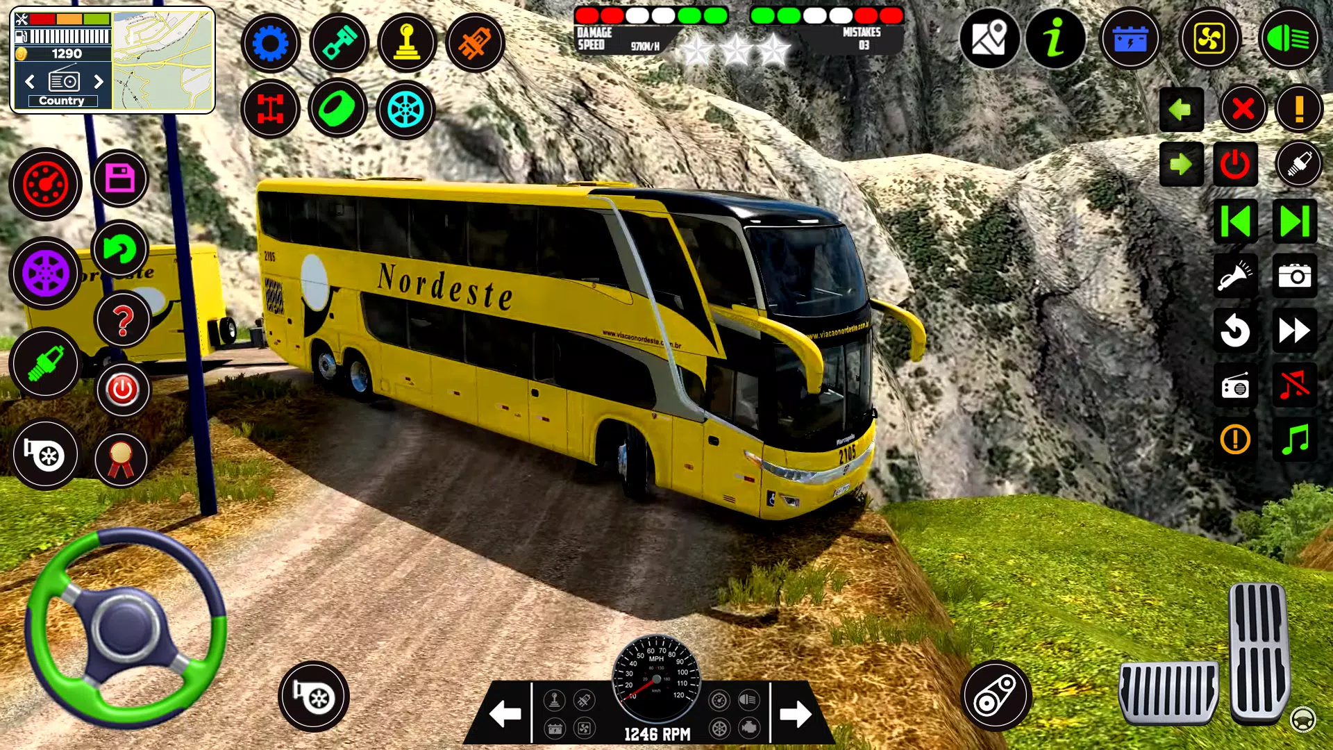 Real Bus Driving - Offroad Bus Screenshots