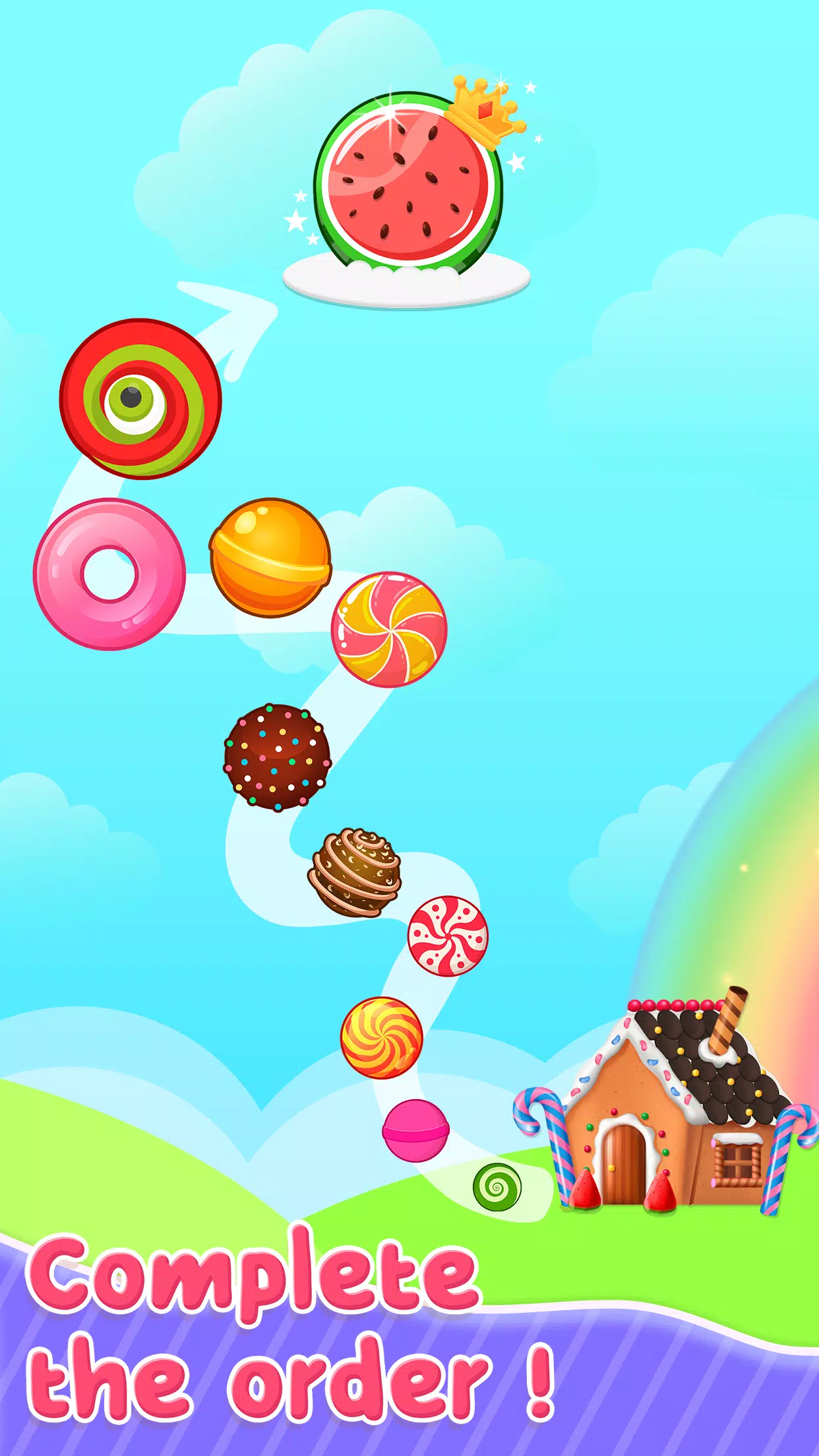 Merge Candy: Drop & Merge Game Screenshots