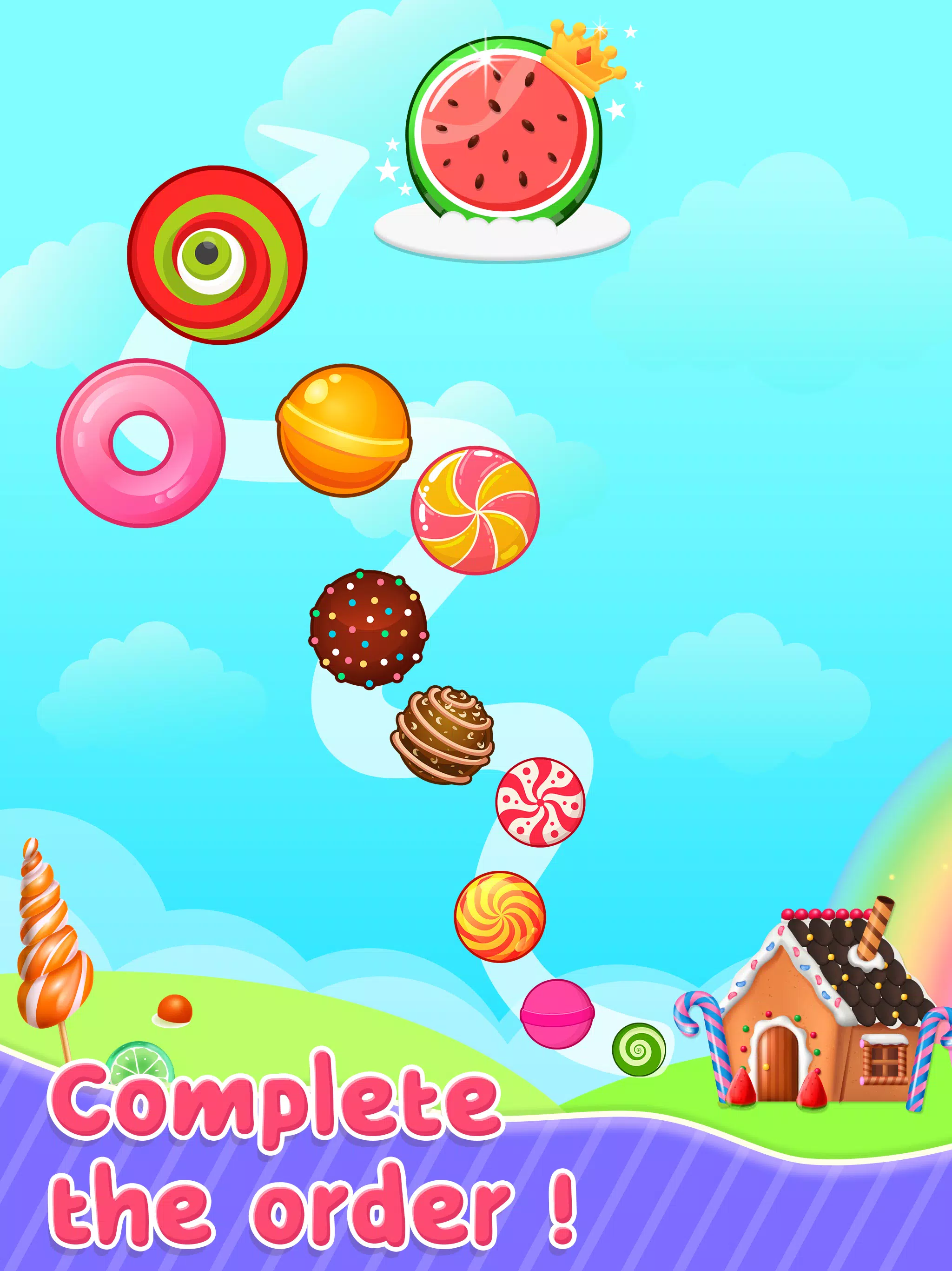 Merge Candy: Drop & Merge Game Screenshots