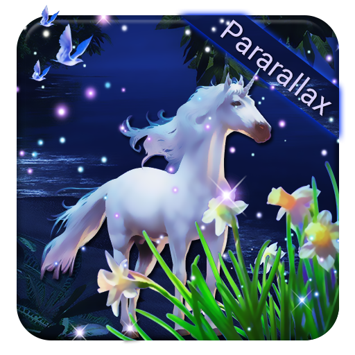 Lovely Unicorn APUS Live Wallpaper