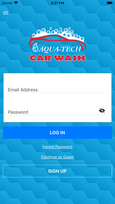 Tangkapan layar Aqua Tech Car Wash