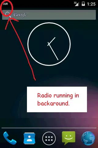 Ảnh chụp màn hình của Listen All India Radio