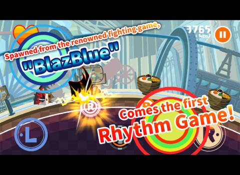 Tangkapan skrin Eat Beat: Dead Spike-san iPad 