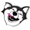 Cute Husky Sticker Pack