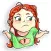 Naughty Redhead Sticker Pack