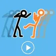 Animated Stick Man Battles