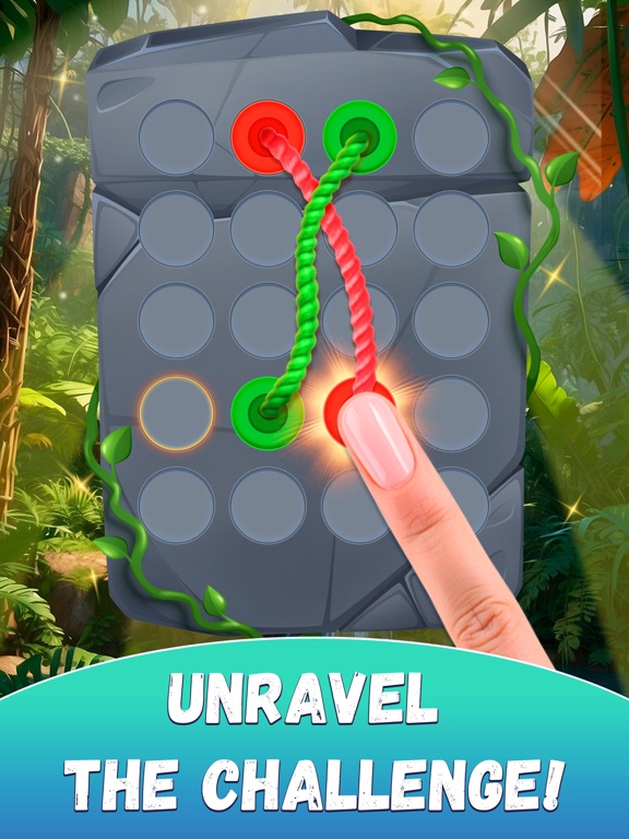 Twisted Knotts Tangle Puzzle iPad 应用截图