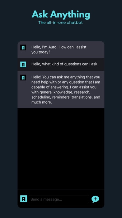 صور Auro - AI Chatbot