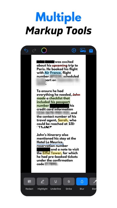 تصاویر Blur Text & Censor: Redact