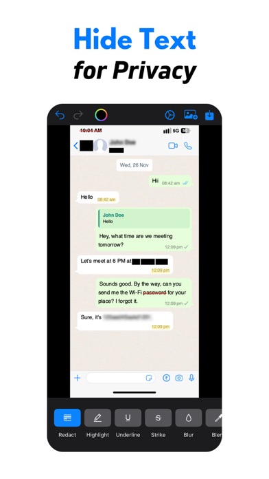 تصاویر Blur Text & Censor: Redact