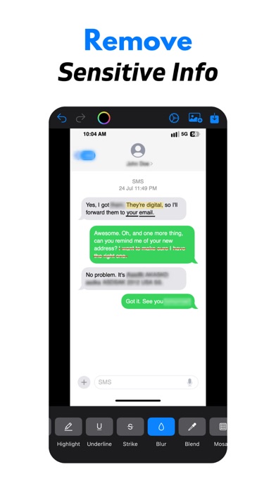تصاویر Blur Text & Censor: Redact