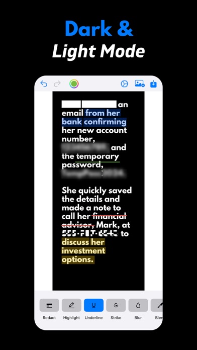 تصاویر Blur Text & Censor: Redact