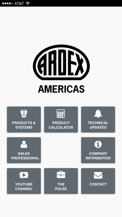 ARDEX Americas Product Calc Screenshots