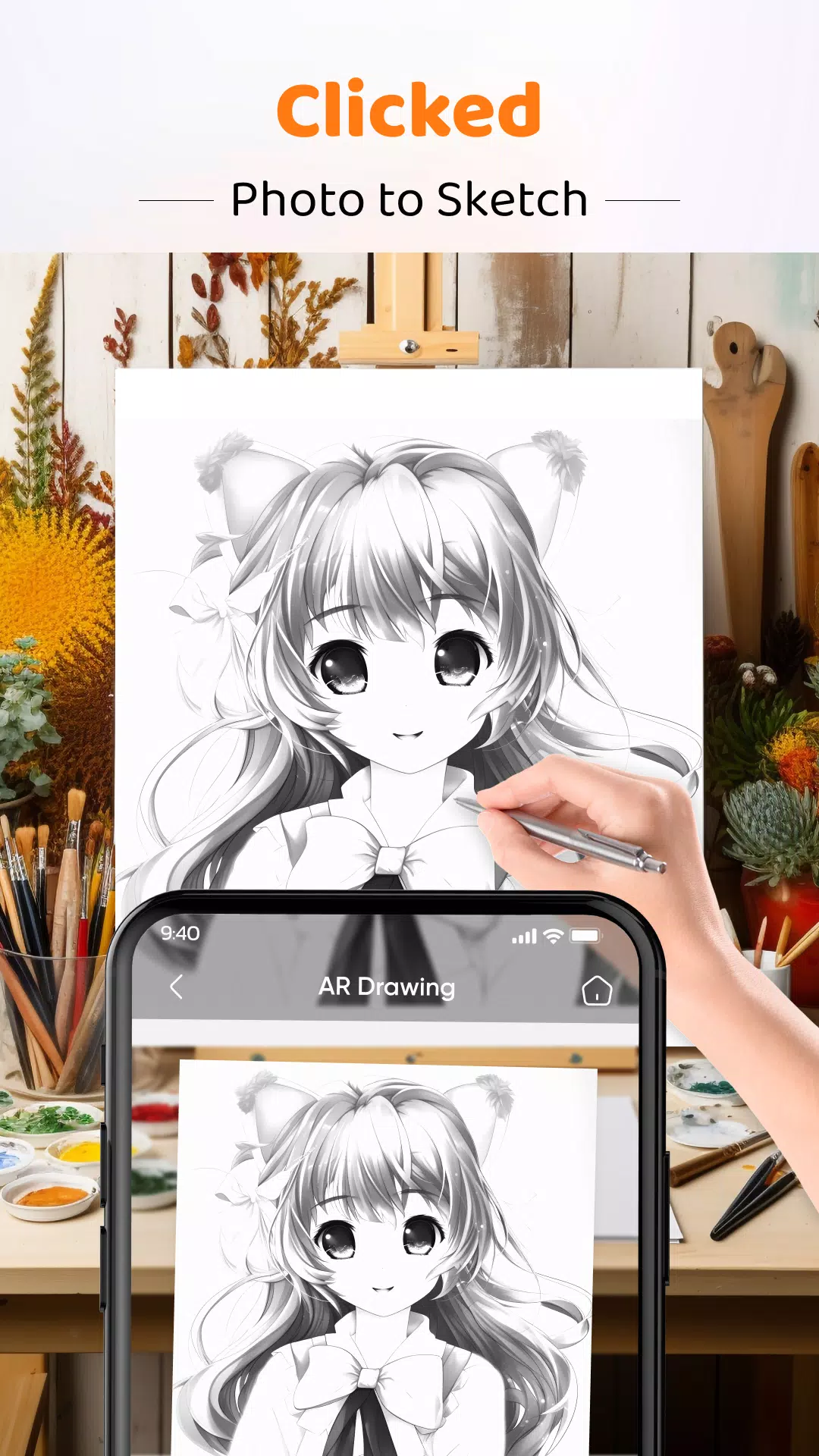 AR Drawing Sketch Paint应用截图