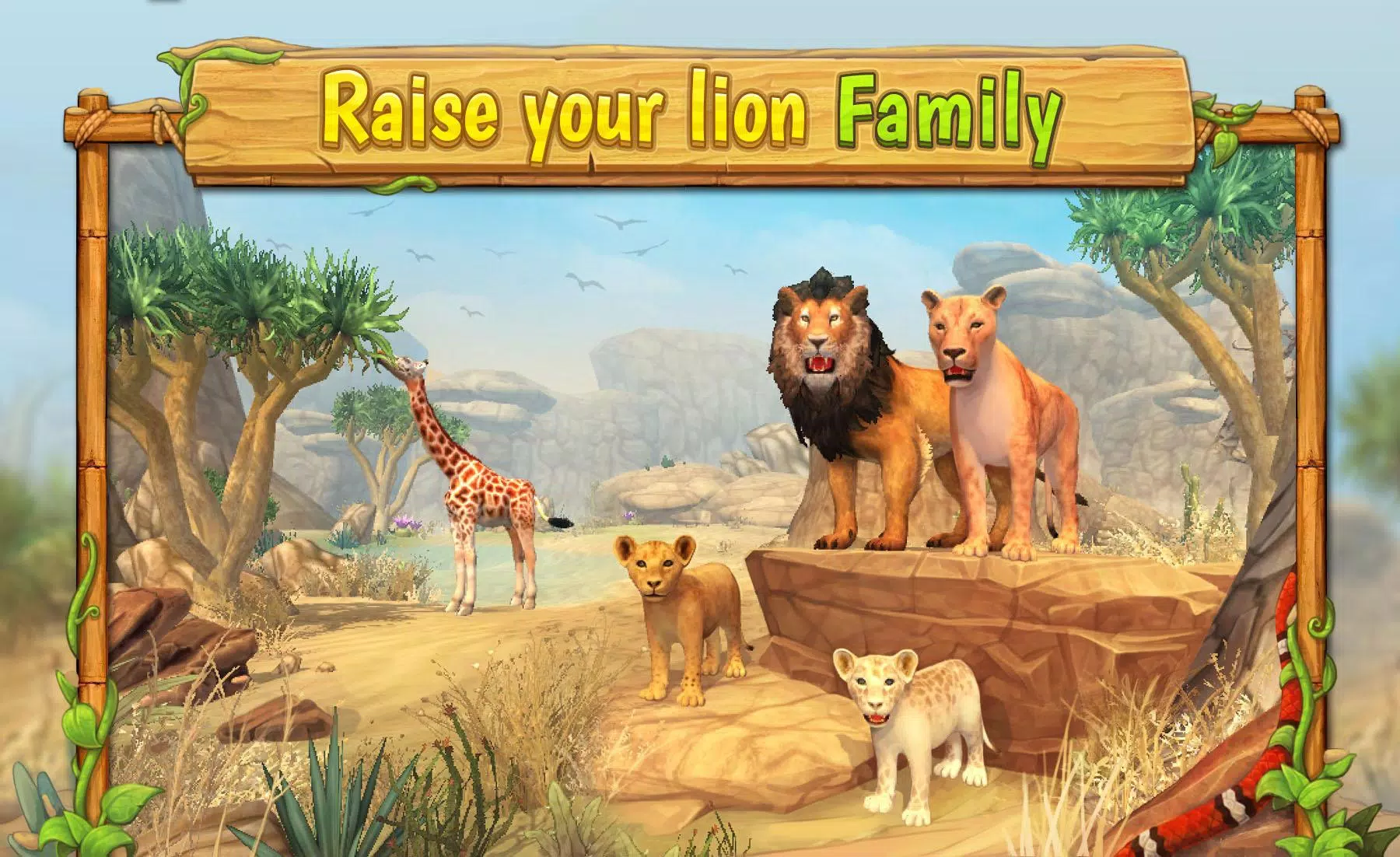 Lion Family Sim Online Screenshots