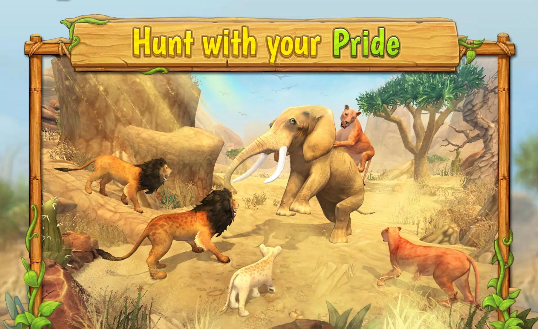 Lion Family Sim Online Screenshots
