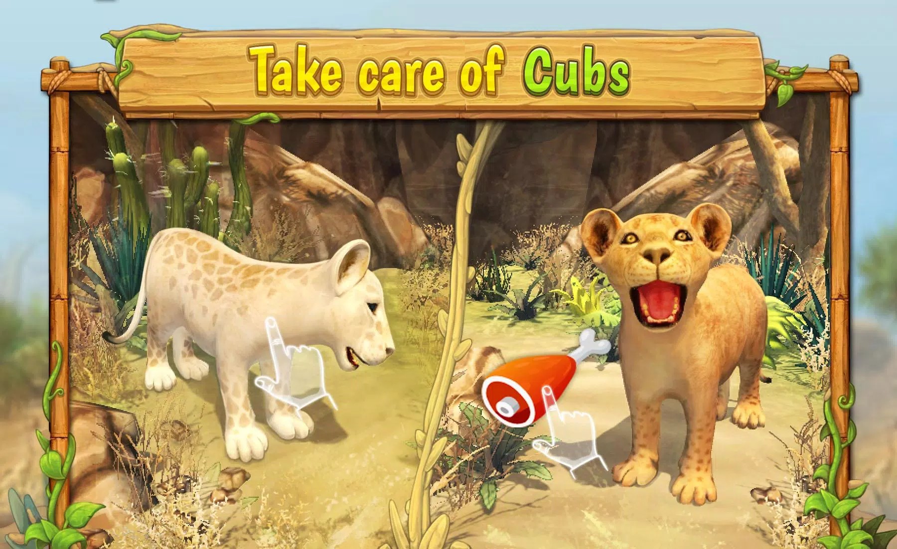 Lion Family Sim Online Screenshots