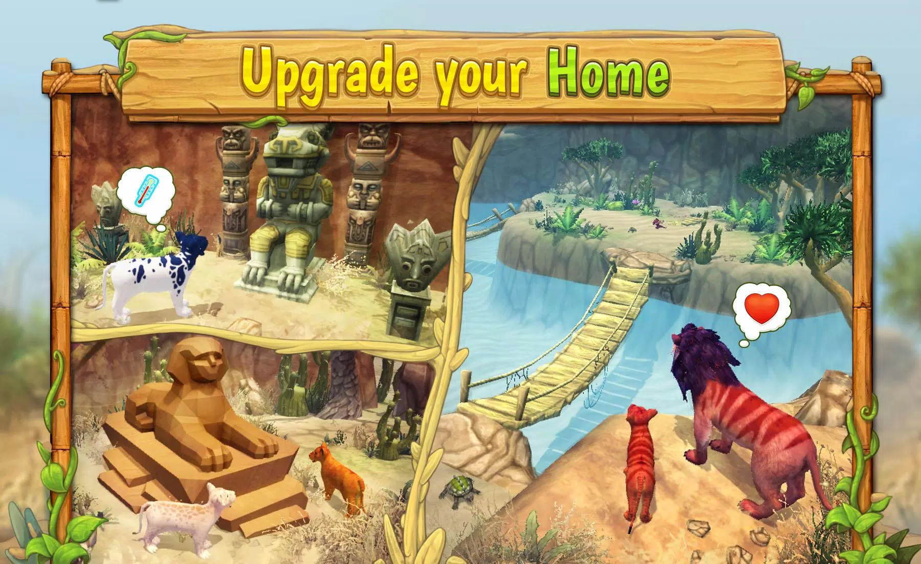 Lion Family Sim Online Screenshots