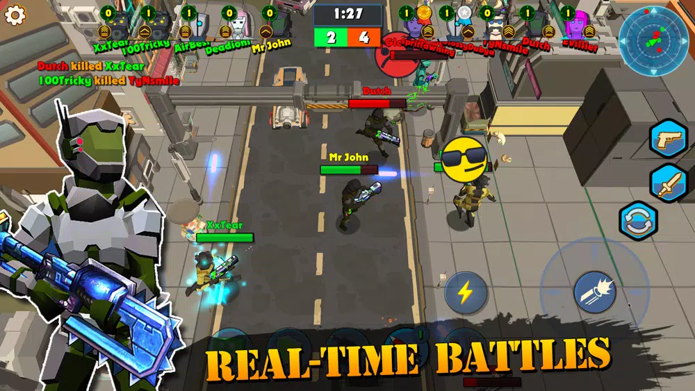 Captures d'écran de HEROES CLASH - PVP AND ZOMBIE
