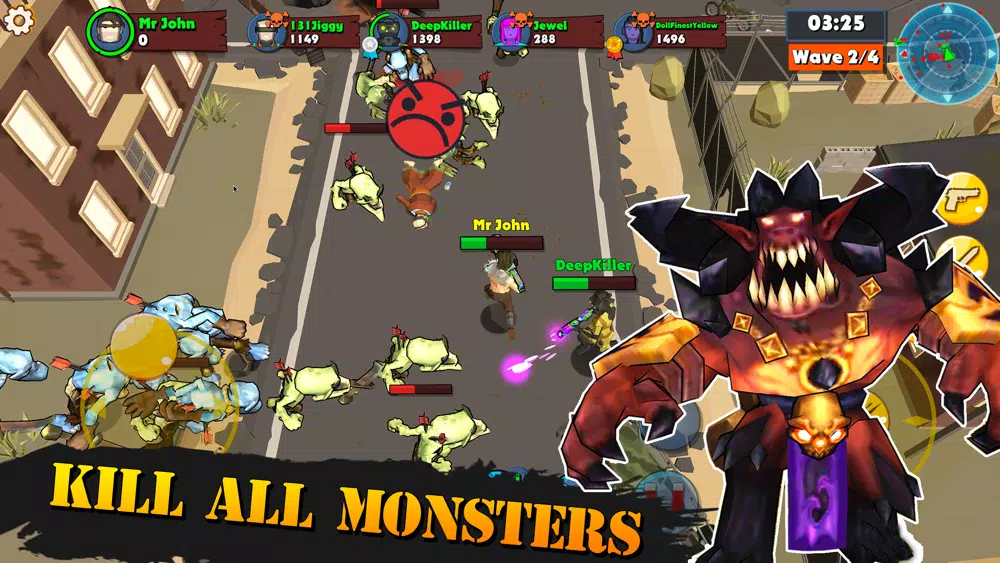 Captures d'écran de HEROES CLASH - PVP AND ZOMBIE