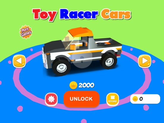 Toy Racer Cars 3D iPad  স্ক্রিনশট