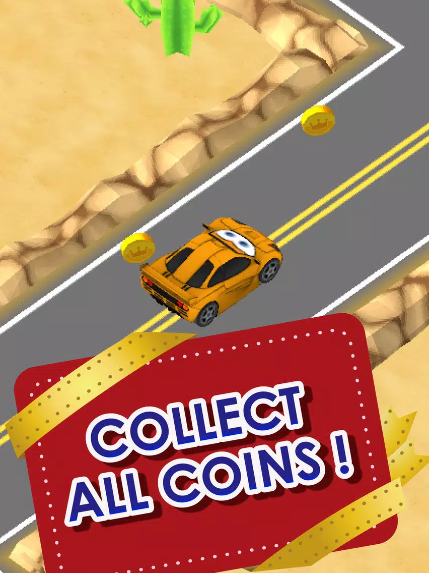 Tangkapan skrin ZigZag Cars : Desert iPad 