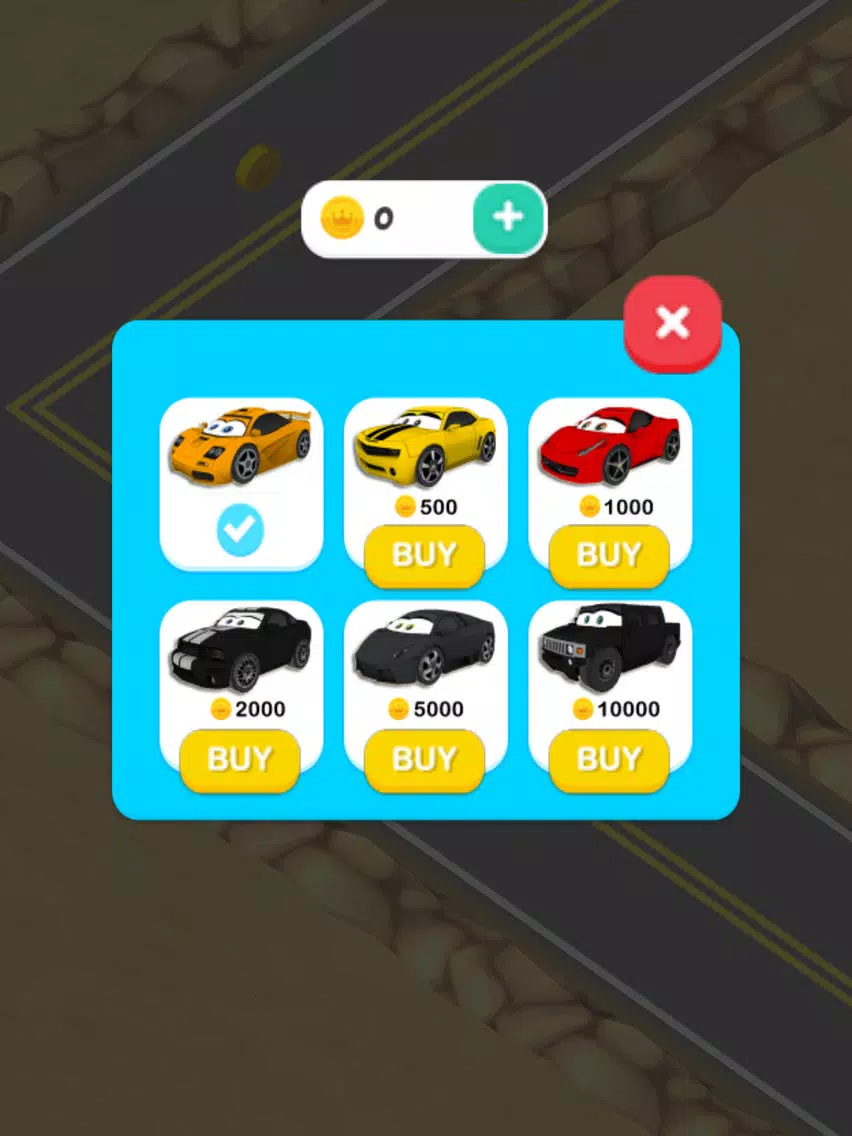 Tangkapan skrin ZigZag Cars : Desert iPad 