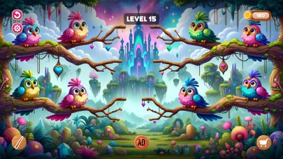 Bird color sort: Birds game Screenshots