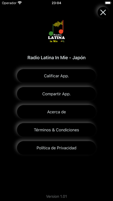 Radio Latina in Mie Japón Screenshots
