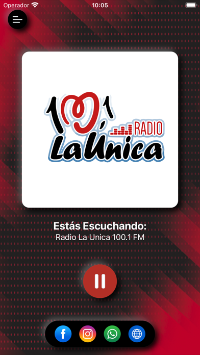Radio La Unica 100.1 FM Screenshots