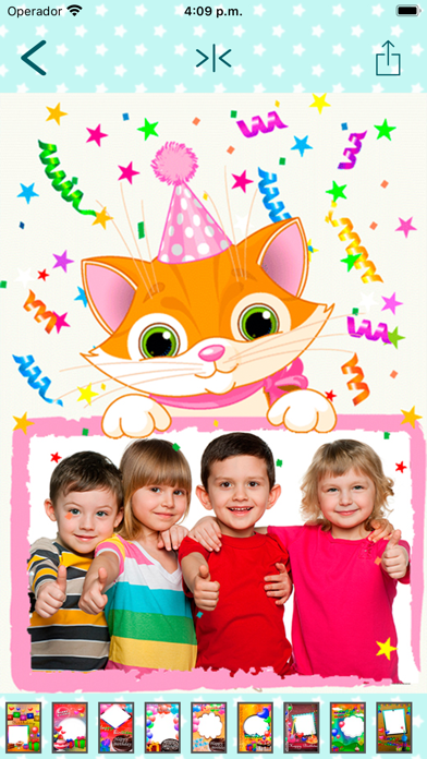 Happy birthday frames cards . Screenshots