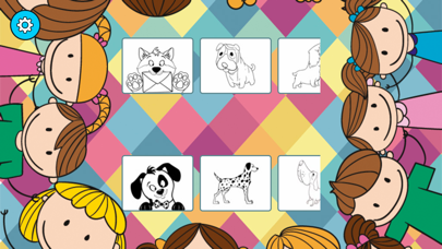 Book of dogs to paint Screenshots