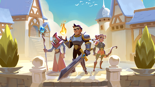 Tangkapan skrin Heroes of Nymira: RPG Games