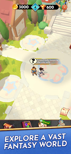 Tangkapan skrin Heroes of Nymira: RPG Games
