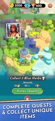 Tangkapan skrin Heroes of Nymira: RPG Games