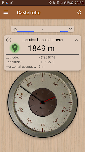 Accurate Altimeter Screenshots