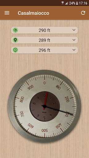 Accurate Altimeter Screenshots
