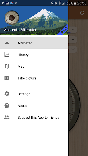 Accurate Altimeter Screenshots