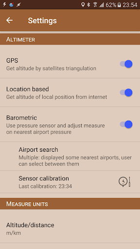 Accurate Altimeter Screenshots