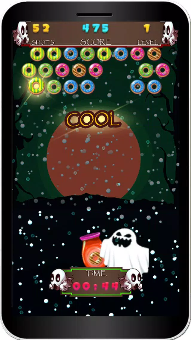 Ghost Donut Shooter - Puzzle Bubble Deluxe Screenshots