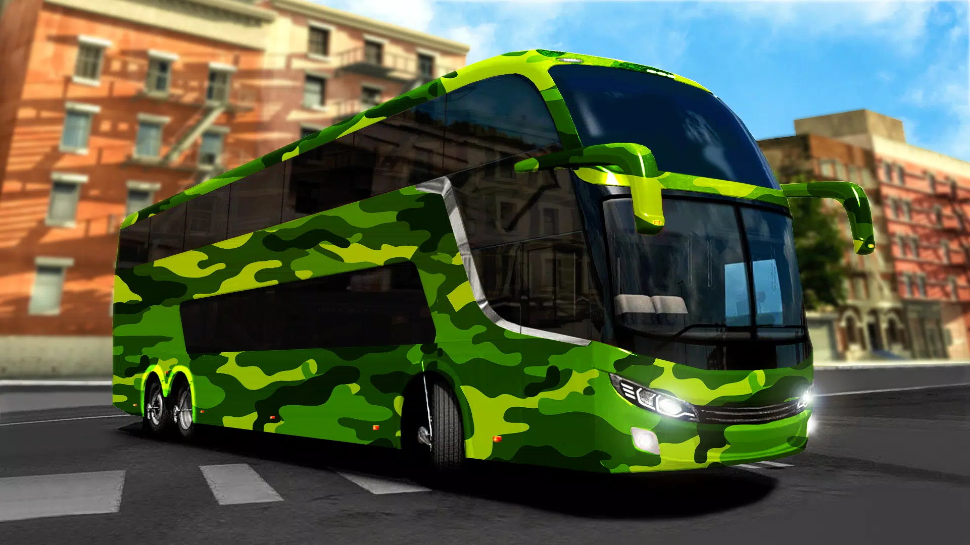 Army bus game Army Bus driving Screenshots