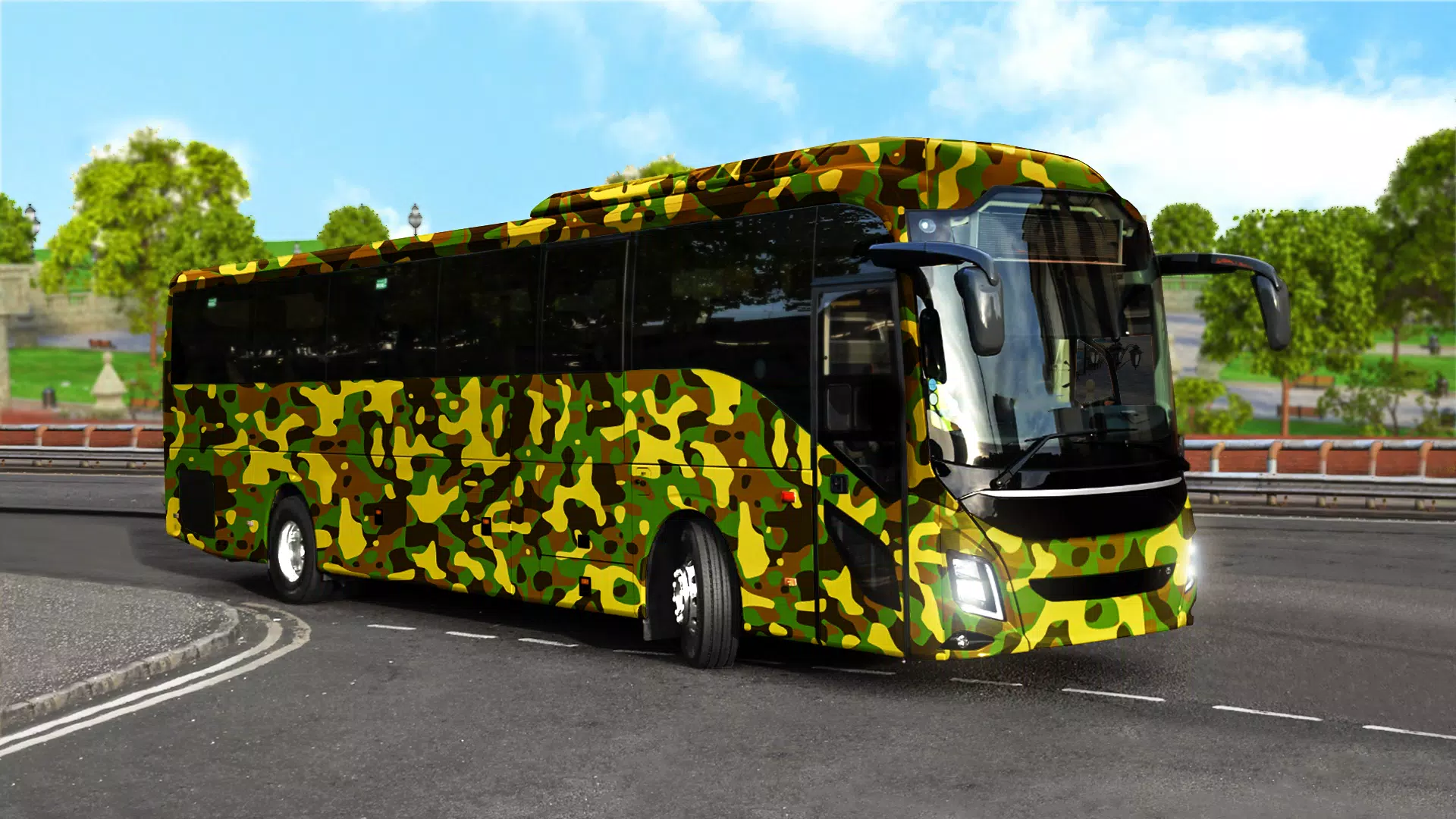 Army bus game Army Bus driving Screenshots