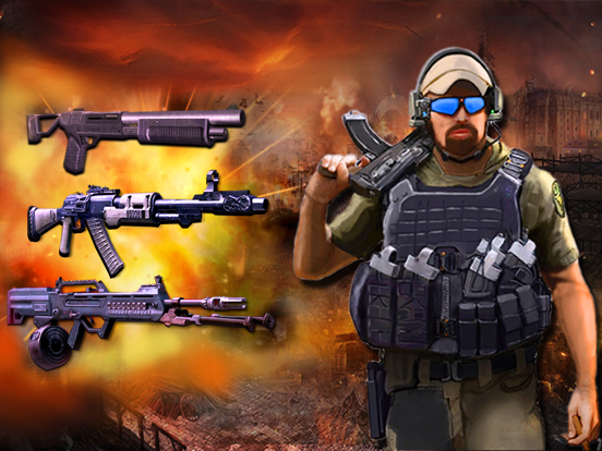 Capturas de tela do Army Commando Assault iPad 