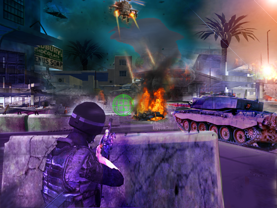Capturas de tela do Army Commando Assault iPad 